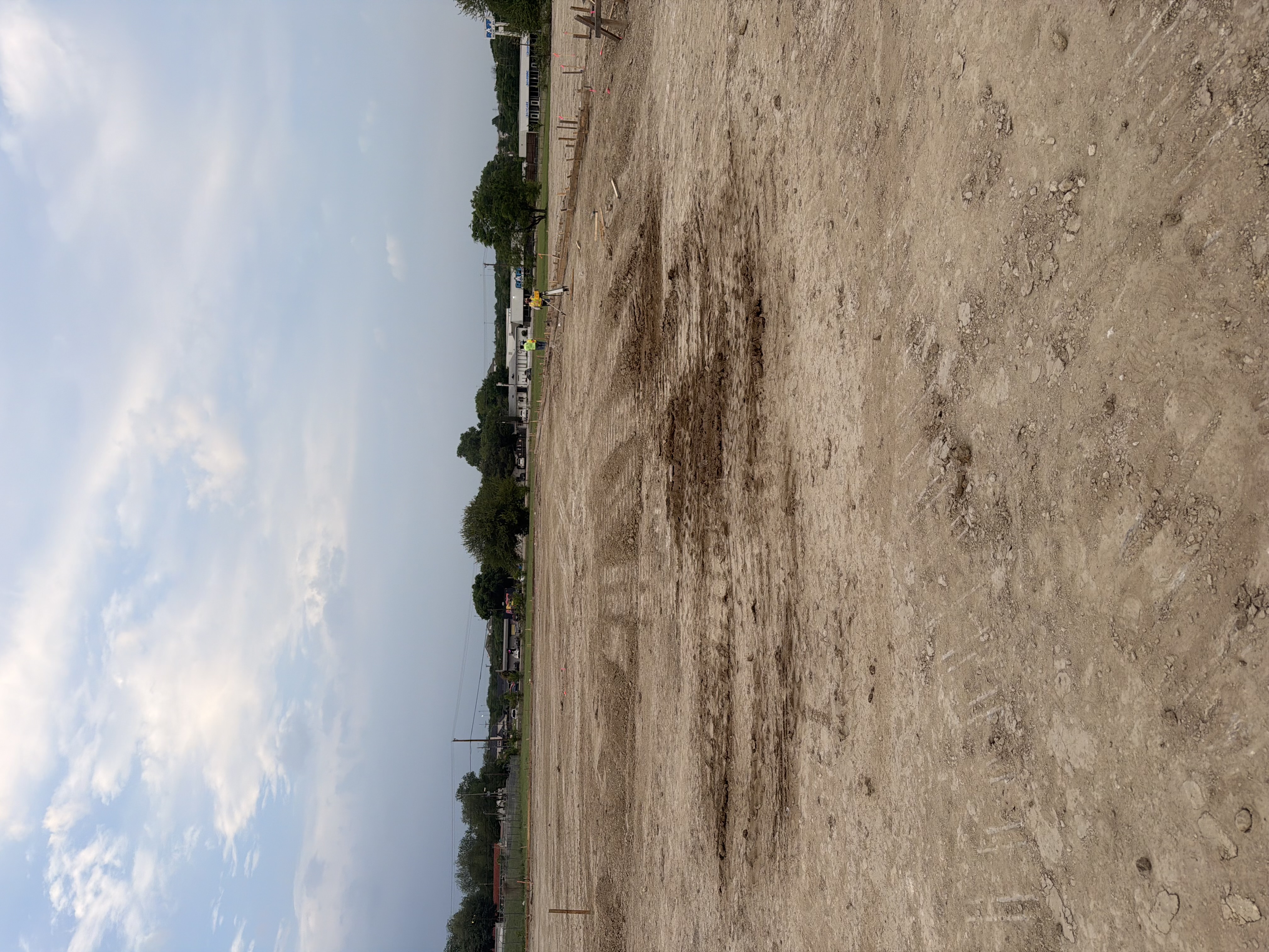 Foundation preparation and rebar placement by APC in Central Texas
